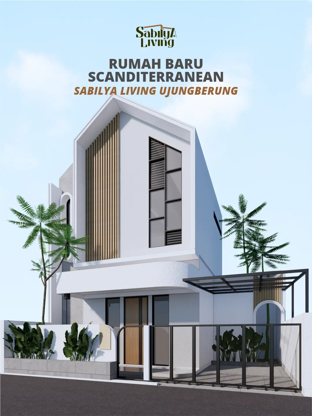 Rumah Scanditerranean Sabilya Living Ujungberung